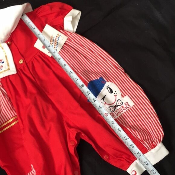 New Vintage Honey Bunch Baby Jumper Size 12 mo - Picture 13 of 14